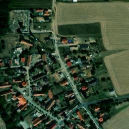 Satellite imagery of [Třebosice] church sanctus t., CZ