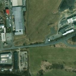 Satellite imagery of Alfa Plastik [Bruntál-město] factory chimney, CZ