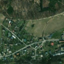 Satellite imagery of [Sosnová] church t., CZ