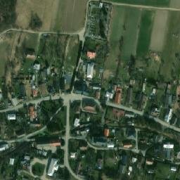 Satellite imagery of [Sosnová] church t., CZ