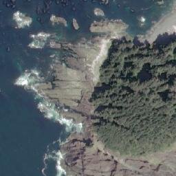 Satellite imagery of Alert Point, CA