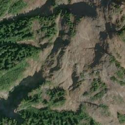 Satellite imagery of Diadem Mountain, CA