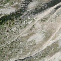Satellite imagery of Klahowya Mountain, CA