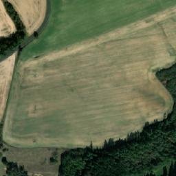 Satellite imagery of [Šípy-Milíčov] church t., CZ