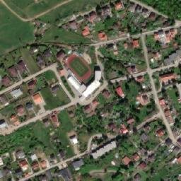 Satellite imagery of Gramofonove zavody [Loděnice u Berouna] factory chimney, CZ