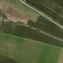 Satellite imagery of [Polní Voděrady] church t., CZ