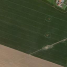 Satellite imagery of [Lošany] church t., CZ