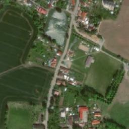 Satellite imagery of [Lošany] church t., CZ