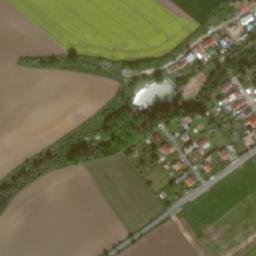 Satellite imagery of [Pašinka] castle t., CZ