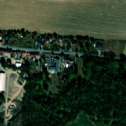 Satellite imagery of [Mikulovice] church t., CZ