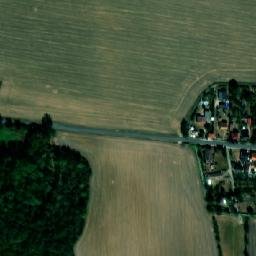 Satellite imagery of [Mikulovice] church t., CZ