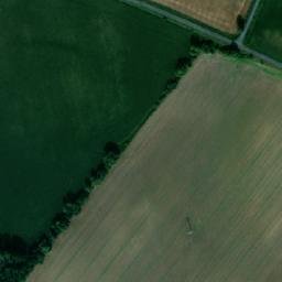 Satellite imagery of [Slepotice] church t., CZ