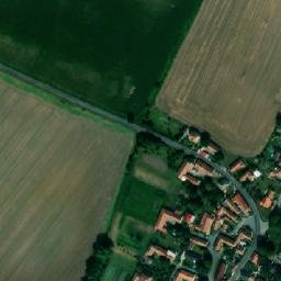 Satellite imagery of [Slepotice] church t., CZ