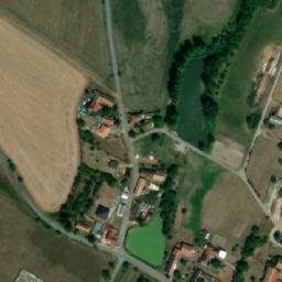 Satellite imagery of [Uhersko] church t., CZ