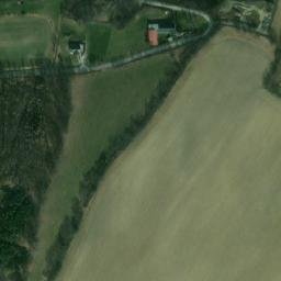 Satellite imagery of [Sosnová] church t., CZ