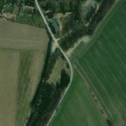 Satellite imagery of [Sosnová] church t., CZ