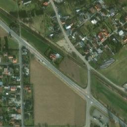 Satellite imagery of [Neplachovice] church t., CZ