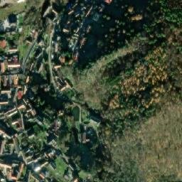 Satellite imagery of [Hýskov] church t., CZ