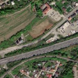 Satellite imagery of Cemix [Loděnice u Berouna] factory chimney, CZ