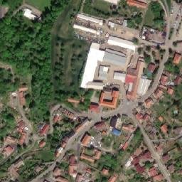 Satellite imagery of [Nebovidy] church t., CZ