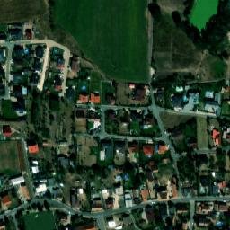 Satellite imagery of [Mikulovice] church t., CZ
