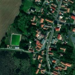 Satellite imagery of [Slepotice] church t., CZ