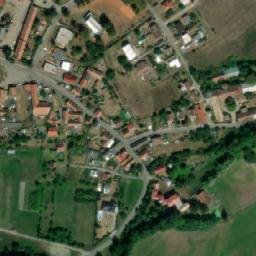 Satellite imagery of [Uhersko] church t., CZ