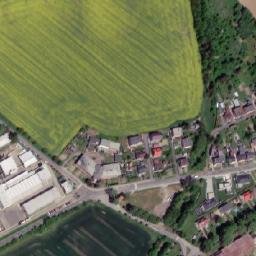 Satellite imagery of [Chuchelná] church t., CZ