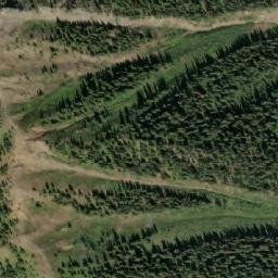 Satellite imagery of Hailstorm Ridge, CA
