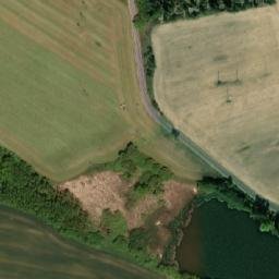 Satellite imagery of Mariánská Týnice [Kralovice] church t., CZ