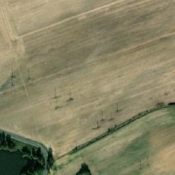 Satellite imagery of Mariánská Týnice [Kralovice] church t., CZ