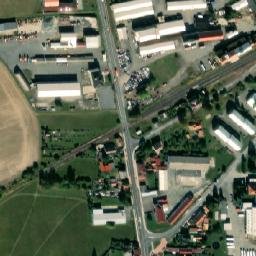 Satellite imagery of [Kralovice u Rakovníka] evang. church t., CZ