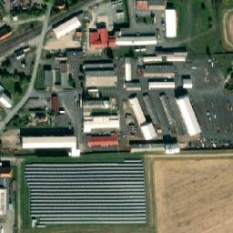 Satellite imagery of [Kralovice u Rakovníka] evang. church t., CZ