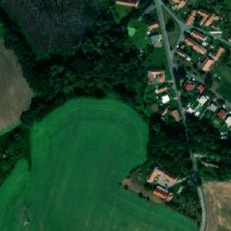 Satellite imagery of [Slepotice] church t., CZ