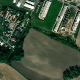 Satellite imagery of [Slepotice] church t., CZ