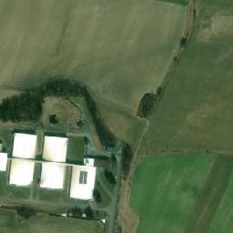 Satellite imagery of [Milotice nad Opavou-Jelení] church sanctus t., CZ