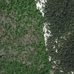 Satellite imagery of Mount Porteous, CA