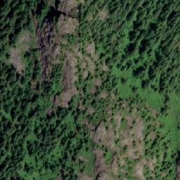 Satellite imagery of Tin Hat Mountain, CA
