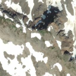 Satellite imagery of Helm Peak, CA