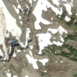 Satellite imagery of Helm Peak, CA