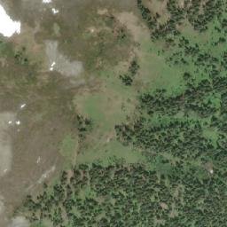 Satellite imagery of Corrie Peak, CA