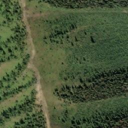 Satellite imagery of Hailstorm Ridge, CA