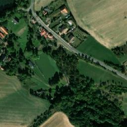Satellite imagery of Mariánská Týnice [Kralovice] church t., CZ