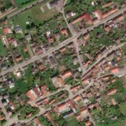 Satellite imagery of [Vráž u Berouna] church t., CZ