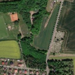Satellite imagery of [Nebovidy] church t., CZ
