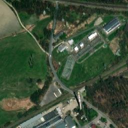 Satellite imagery of Dvořisko [Sruby] factory chimney, CZ