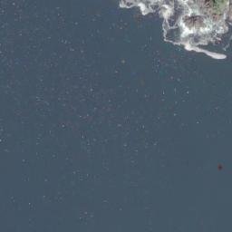 Satellite imagery of Racoon Point, CA