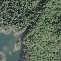 Satellite imagery of Kyuquot Hill, CA