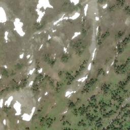 Satellite imagery of Corrie Peak, CA