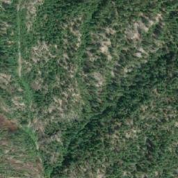 Satellite imagery of Nahatlatch Needle, CA